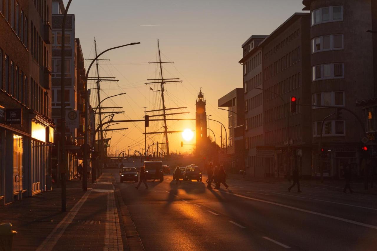 Koje Fuenf I Apartment In Stadtmitte Mit Parkplatz Bremerhaven Kültér fotó